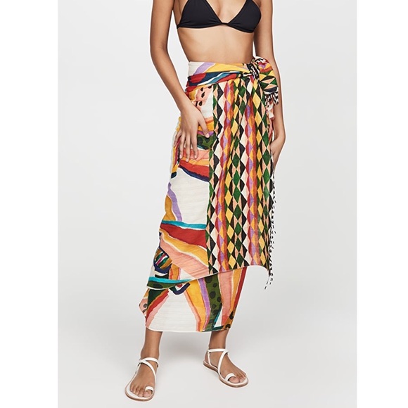 FARM Rio Dresses & Skirts - FARM RIO rare multi banana sarong